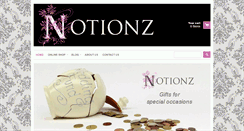 Desktop Screenshot of notionz.ie